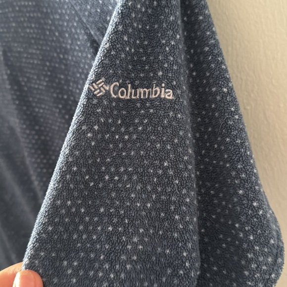 Columbia fleece sweater size M blue lightweight good for Fall - Picture 1 of 4